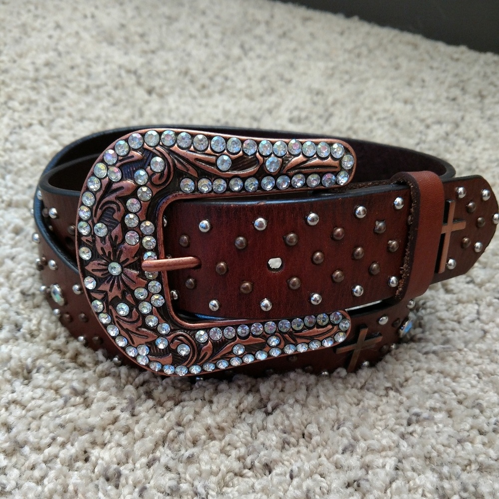 Roper Genuine Leather Western Belt